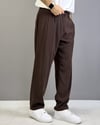 KAHVERENGİ MODAL BAGGY PANTALON 5009