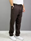 KAHVERENGİ MÜSLİN BAGGY PANTALON 5020