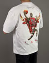 Michael Jordan baskılı tshirt 1020