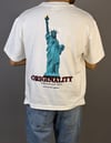 Özgürlük anıtı  baskılı tshirt 1019