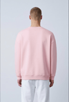 PEMBE BİSİKLET YAKA BASİC SWEATSHİRT 7012