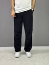SİYAH HAM KETEN REGULAR PANTOLON 5033