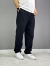 SİYAH HAM KETEN REGULAR PANTOLON 5033