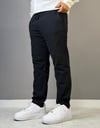 SİYAH KETEN BOYFRİEND PANTALON 5012