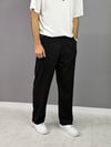 Siyah kumaş baggy pantolon 5000
