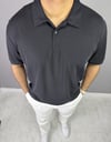 SİYAH MODAL POLO YAKA 7000