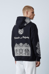 THREADS OF MAJESTY NAKIŞLI KAPŞONLU SWEATSHİRT 7025