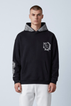 THREADS OF MAJESTY NAKIŞLI KAPŞONLU SWEATSHİRT 7025
