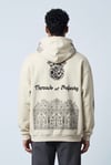 THREADS OF MAJESTY NAKIŞLI KAPŞONLU SWEATSHİRT 7026
