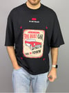 Vintage tshirt siyah 1005