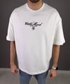 Work hard beyaz tshirt 1013