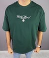 Work hard haki tshirt 1012