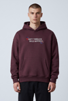 ZAR MOTİFLİ KAPŞONLU SWEATSHİRT 7052