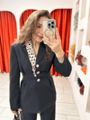 Bele Oturan Ceket Pantolon Takım