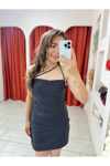 BSL SİYAH KISA ELBİSE