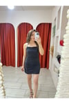 BSL SİYAH KISA ELBİSE
