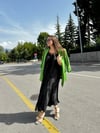 Orijinal Marka Yeşil Blazer Ceket-STANDART
