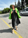 Orijinal Marka Yeşil Blazer Ceket-STANDART