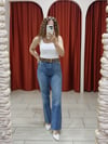 Taşlı Kemerli Jean