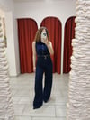 Yelekli Jean Takım Lacivert