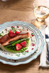  Camille Stoneware Dinner Plates, Set of 4