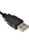 3 Metre USB 2.0 Uzatma Kablosu Erkek Dişi - Ferrit Filtreli Siyah