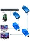 30 Metre HDMI to RJ45 CAT5e/CAT6 Ağ Kablosu Üzerinden HDMI Uzatıcı Extender (TX + RX Set)