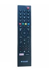 A55L 8860 5S 4K Diamond Uyumlu TV Kumandası | Netflix Tuşlu, Logosuz