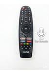 ALTUS Orjinal Ses Komutlu Bluetooth Android TV Kumandası - Netflix / Youtube Tuşlu
