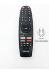 ALTUS Orjinal Ses Komutlu Bluetooth Android TV Kumandası - Netflix / Youtube Tuşlu