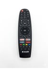 Arçelik Uyumlu Orijinal Ses Komutlu Bluetooth Android TV Kumandası (Netflix & YouTube Tuşlu)