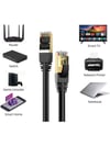 Cat7 Ethernet Kablosu 3 Metre 10 Gigabit/s 600 Mhz Premium RJ45 Metal Zırhlı Konnektör