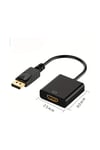 DisplayPort (DP) to HDMI Çevirici Adaptör - 1080p Full HD Destekli, Monitor ve TV Aktarıcı Kablo