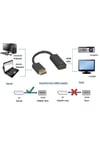DisplayPort (DP) to HDMI Çevirici Adaptör - 1080p Full HD Destekli, Monitor ve TV Aktarıcı Kablo