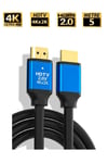 HILİNK HDTV 2.0 PREMIUM 5 METRE HDMI KABLO 4K Ultra hd