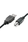 Siyah Ferrit Filtreli USB 2.0 Yazıcı ve Tarayıcı Kablosu 1,5 mt - Tüm yazıcılar