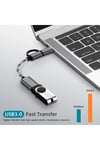 Usb to Type C Micro usb OTG Kablo 2 in 1 Yeni Nesil Bağlantı Tipleri usb Data Şarj Çeviricisi