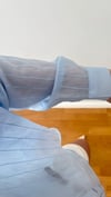 İnce Çizgili Oversize Uzun Kollu Kadın Gömlek