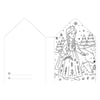 Colourıng Books Shaped - Princesses