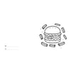 Colourıng Books Square - Food