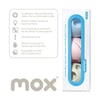 Mox 3-Set Pastel Ice Blue-Baby Pink-Beige