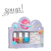 Nail polish & stickers Galaxy (1 pc)