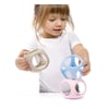 Oibo 3-Set Pastel Ice Blue-Baby Pink-Beige
