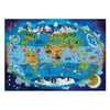 Puzzle, Atlas ve Kitap - Dünya