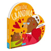 With Love Grandma - Shaped Board Book