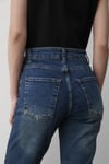 Kadın Yüksek Bel Jean Pantolon TİNT MAVİ