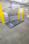 Düz Platform Çift Rampalı Kantar 120x120 Cm 3 Ton Şarjlı 4 Hücreli