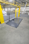 Düz Platform Çift Rampalı Kantar 120x120 Cm 3 Ton Şarjlı 4 Hücreli