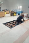 Düz Platform Gömme Baskül Kantar 3 Ton 100x150 Cm Özel Üretim