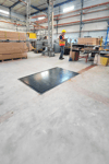 Düz Platform Gömme Baskül Kantar 3 Ton 120x120 Cm Özel Üretim